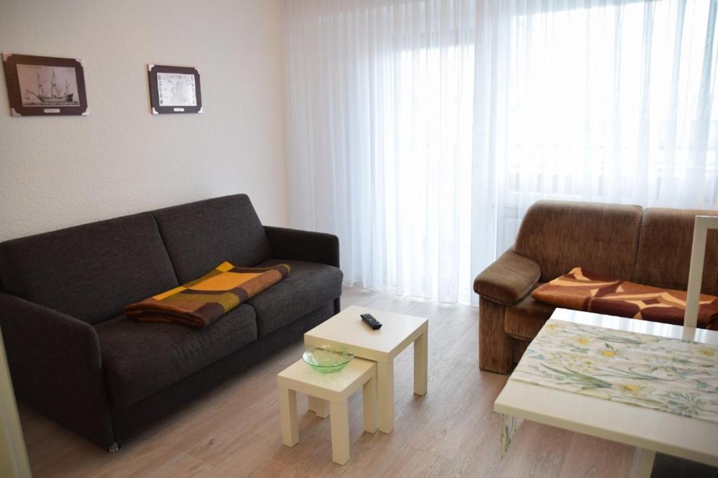 Einfaches 2-Zimmer-Appartement Mit Balkon. Вестерланд Екстер'єр фото